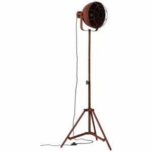 JESPER Rdzawy brąz E27 Lampa podłogowa reflektor Brilliant 23759/55