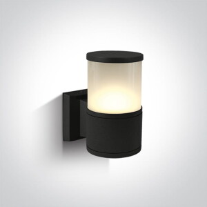 Lauria K1 Czarna E27 IP54 Kinkiet zewnętrzny One Light 67094/B