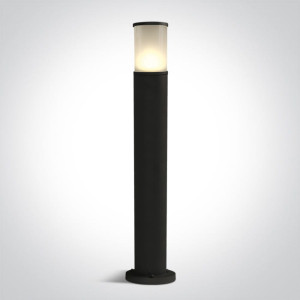 Lauria 4 Czarna wys. 75cm. E27 IP54 Lampa ogrodowa stojąca One Light 67102/B