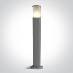 Lauria 4 Szara wys. 75cm. E27 IP54 Lampa ogrodowa stojąca One Light 67102/G