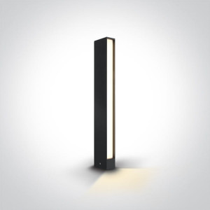 Roseo Antracyt wys. 60cm. LED 8W 3000K IP54 Lampa ogrodowa stojąca One Light 67460A/AN/W