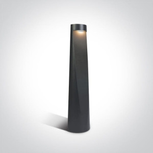 Avliza Antracyt wys. 40cm. LED 7W 3000K IP65 Lampa ogrodowa stojąca One Light 67358/AN/W