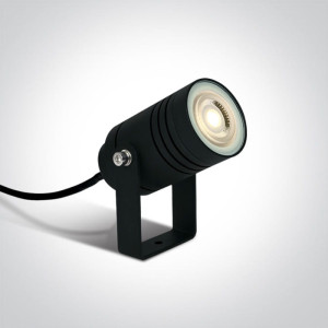 Martino Czarny GU10 IP65 Reflektor ogrodowy One Light 67198G/B