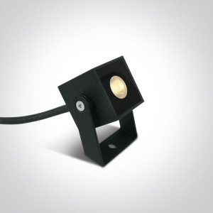 Vanzone Antracyt COB LED 1W 3000K IP65 Reflektor ogrodowy One Light 7052B/AN/W