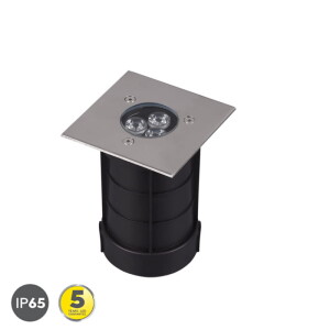 BELAJA Kwadrat LED 3W IP65 3000K Lampa gruntowa Trio 821669107