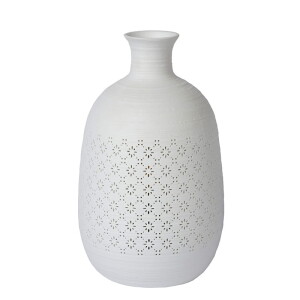 TIESSE Porcelanowa Biała śr. 15,4cm. E14 Lampka stołowa Lucide 13534/26/31