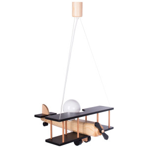 Samolot duży E27 Lampa wisząca dziecięca Hellux 104.11.19