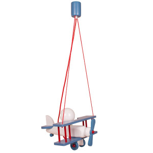 Samolot E27 Lampa wisząca dziecięca Hellux 104.10.26