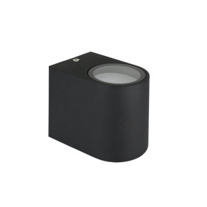 TORRE GU10 x1 IP54 black Kinkiet zewnętrzny Spectrum SLIP0070 (Dostępna 1 szt. od ręki. Wysyłka 24h).