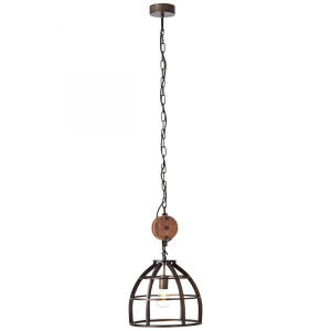 MATRIX 2 Czarny E27 śr. 34 cm Lampa wisząca Brilliant HK17186S76