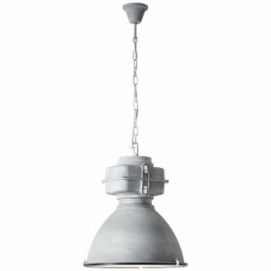 ANOUK Szary E27 śr. 48 cm Lampa wisząca Brilliant 93444/70