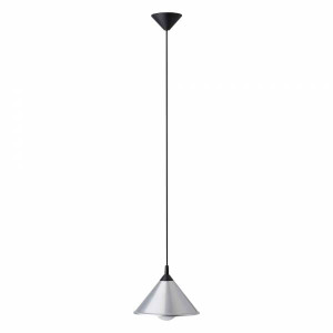 BISTRO Tytanowy E27 śr. 25 cm Lampa wisząca Brilliant 11170/11