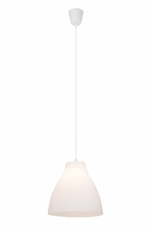 BIZEN Biały E27 śr. 28 cm Lampa wisząca Brilliant 93428A05