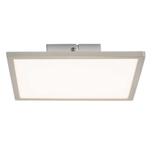 CERES Chrom/Biały LED 10W 3000K 25x25 cm Lampa sufitowa Brilliant G94462/13