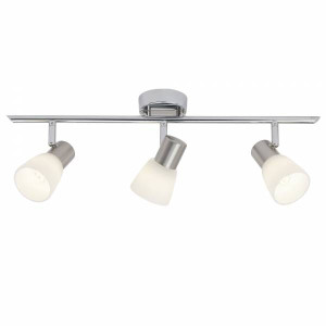 JANNA Chrom/Biały LED 3x4W 2700K Spot Brilliant G46116/77