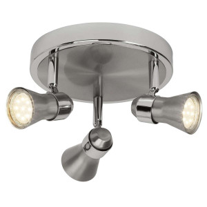 SANNY Chrom LED 3x3W 3000K Spot Brilliant G15434/77
