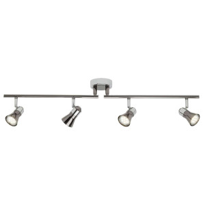 JUPP Chrom/Czarny LED 4x3W 3000K Spot Brilliant G18332/76