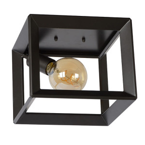 THOR Szare żelazo E27 Lampa sufitowa Lucide 73102/01/15