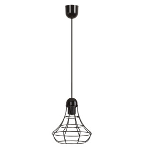 Ramsey czarna industrialna lampa wisząca Rabalux 4649