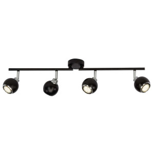 INA Czarny/Chrom LED 4x3W 3000K Spot Brilliant G77732/06