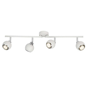 INA Biały/Chrom LED 4x3W 3000K Spot Brilliant G77732/05