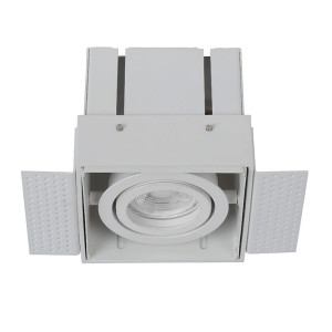 TRIMLESS Biała GU10 regulowana lampa wpuszczana Lucide 09925/01/31
