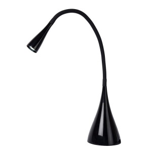 ZOZY Czarna LED 3W ściemnialna 3000K Lampka stołowa Lucide 18650/03/30