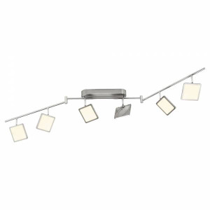 URANUS Chrom/Biały LED 6x5W 3000K Spot Brilliant G33806/13
