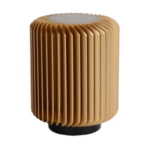 TURBIN Matowe złoto | Mosiądz LED 5W 3000K Lampka stołowa Lucide 26500/05/02