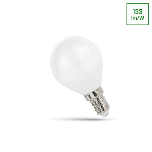 LED KULKA E-14 230V 6W COG NW MILKY Filament SPECTRUM WOJ+14395