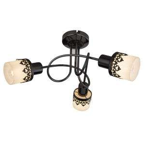Lacey Czarny 3xE14 Lampa sufitowa Rabalux 5343