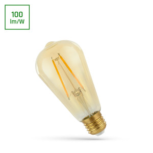 LED ST58 E27 230V 5W COG WW RETROSHINE SPECTRUM