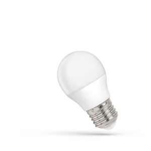 LED KULKA E27 230V 1W CW SPECTRUM