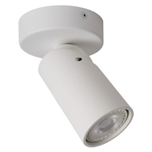 XYRUS Biały LED Dim 5W ściemnialna CRI95 GU10 barwa światła zmienna 2200K/3000K Spot pojedynczy Lucide 23954/06/31