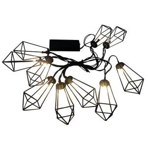 Girlanda ALBORG 10 LED czarna Girlanda 312891