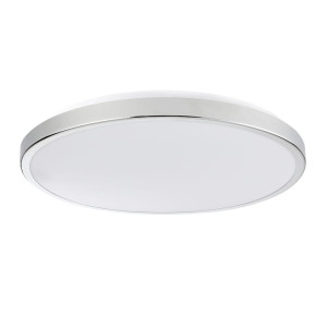 KERN 40 śr. 40cm. 24W 1440lm 4000K chrome Plafon LED Polux 314871