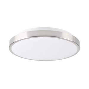 KERN 30 śr. 30cm. 15W 900lm 4000K nikiel Plafon LED Polux 314888
