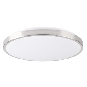 KERN 40 śr. 40cm. 24W 1440lm 4000K nikiel Plafon LED Polux 314895