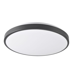 KERN 40 śr. 40cm. 24W 1440lm 4000K black Plafon LED Polux 314925