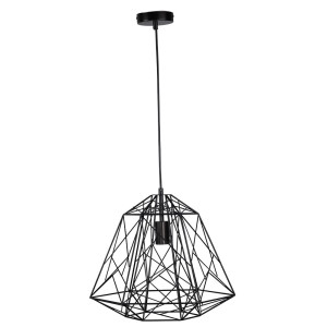 HORTA 1xE27 czarna Lampa wisząca il mio Polux 314666