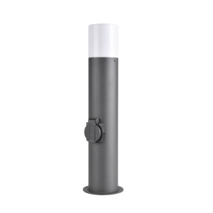 DALLAS 44cm z gniazdem max 2500W grafit 1xE27 Lampa zewnętrzna Polux 315991