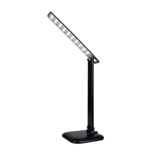 Jowi Y1096 czarna LED 9W 3000K lampka biurkowa Polux 311221