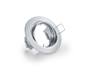 JURA Chrom okrągłe Oczko sufitowe uchylne Trio 650100106