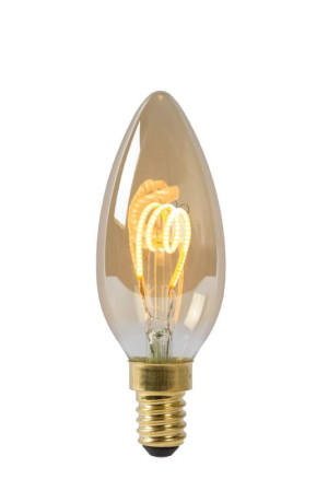 FILAMENT LED DIM Ø 3,5cm. 3W 2200K E14 ściemnialna świeczka Lucide 49043/03/62