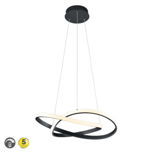 COURSE Czarny Mat 27,5W 3000K ściemnialna Lampa wisząca