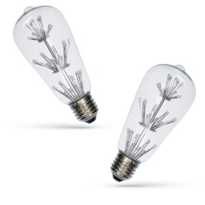 Żarówka LED węglowa E27 1,6W/230V ST57 2100K Spectrum ( na stanie 2szt.)