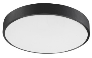 ANDES Czarna LED 24W 3000K Lampa sufitowa