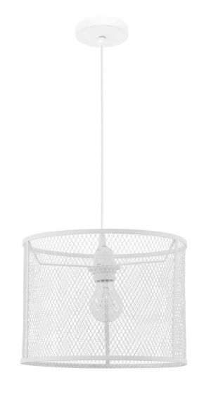 SITGES Biała E27 Lampa wisząca