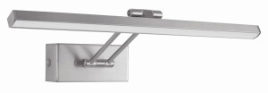 ZAMORA Nikiel Mat LED 12W 3000K Kinkiet ścienny