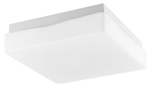 LORENZO Biały szer. 20cm. E27 IP44 Plafon łazienkowy Luces Exclusivas LE42445